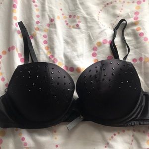 🌀Black silk bra😍🤩
